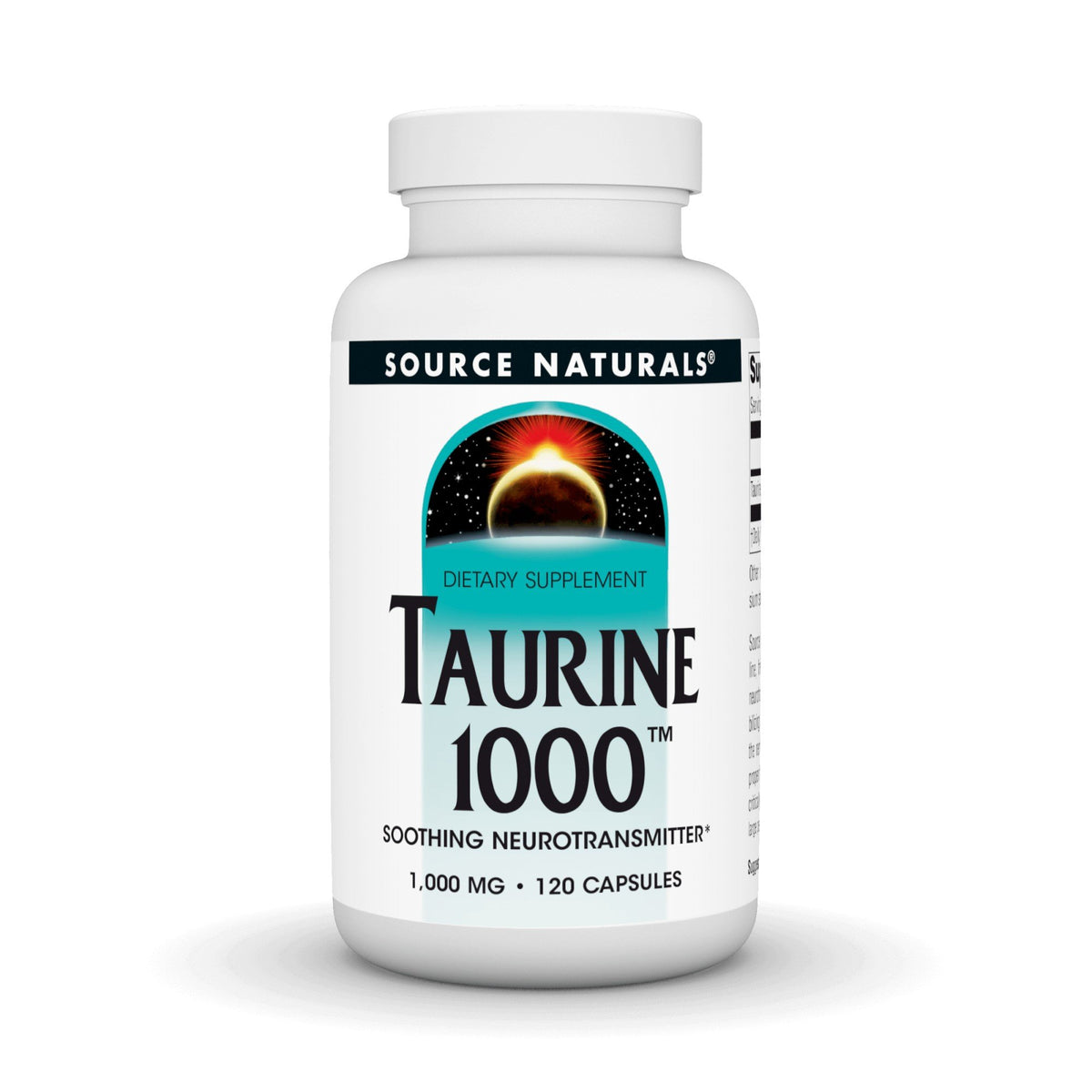 Source Naturals, Inc. Taurine 1000mg 120 Capsule