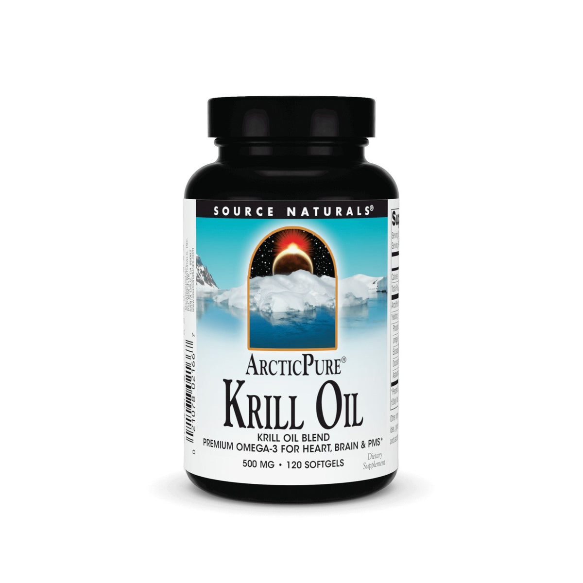 Source Naturals, Inc. Arctic Pure Krill Oil 500 mg 120 Softgel