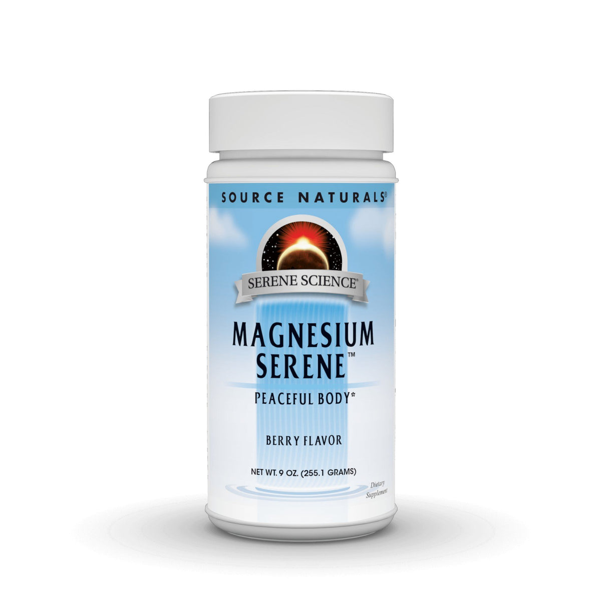 Source Naturals, Inc. Magnesium Serene 800mg-Berry Flavor 8 oz Powder