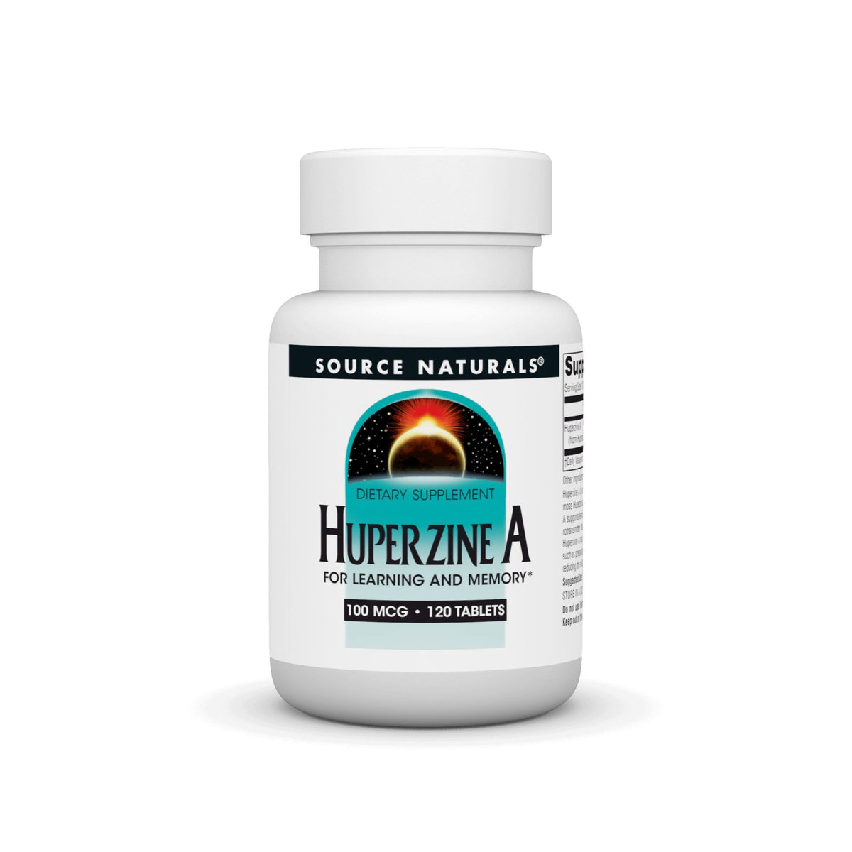 Source Naturals, Inc. Huperzine A 100mcg 120 Tablet