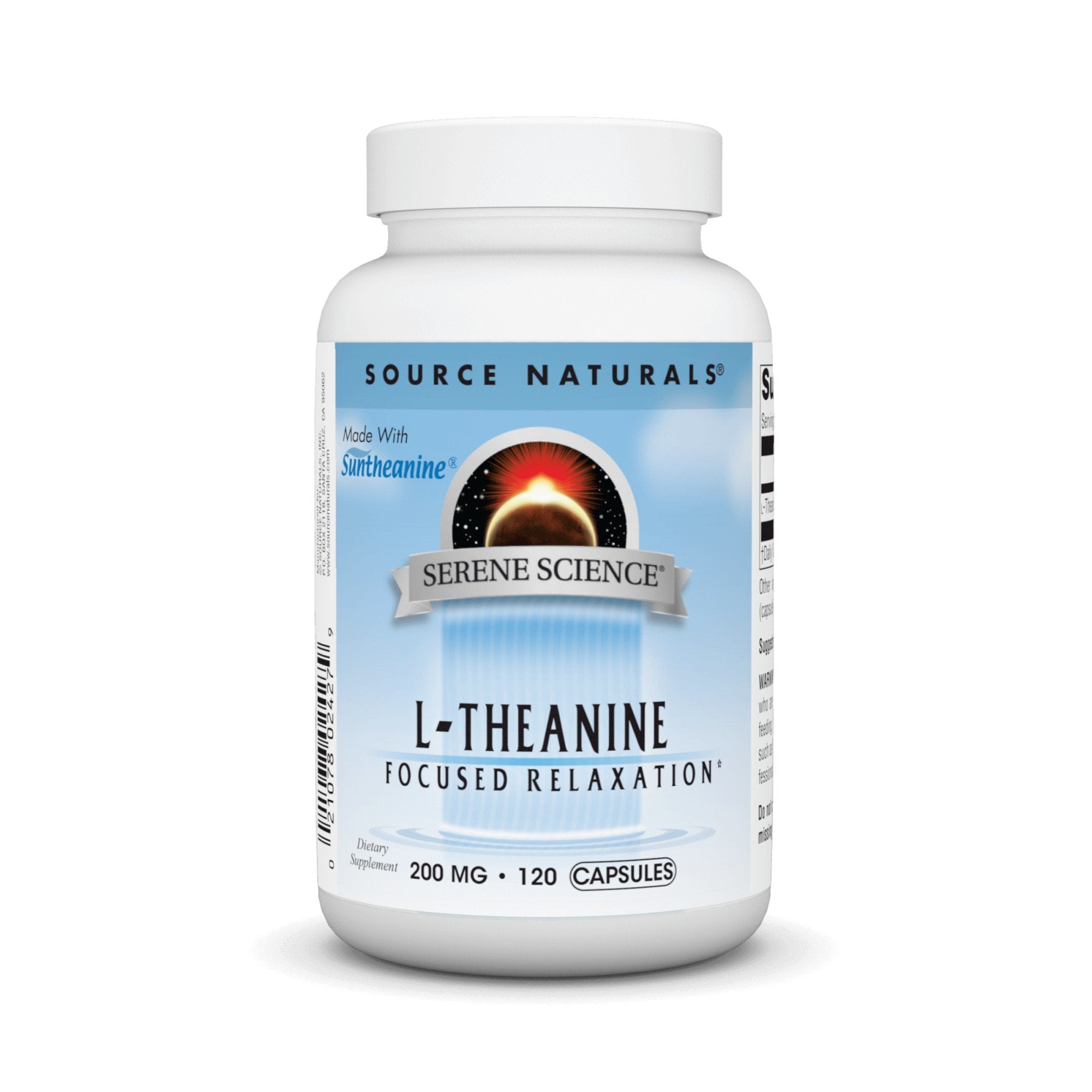 Source Naturals, Inc. L-Theanine 200 mg 120 Capsule