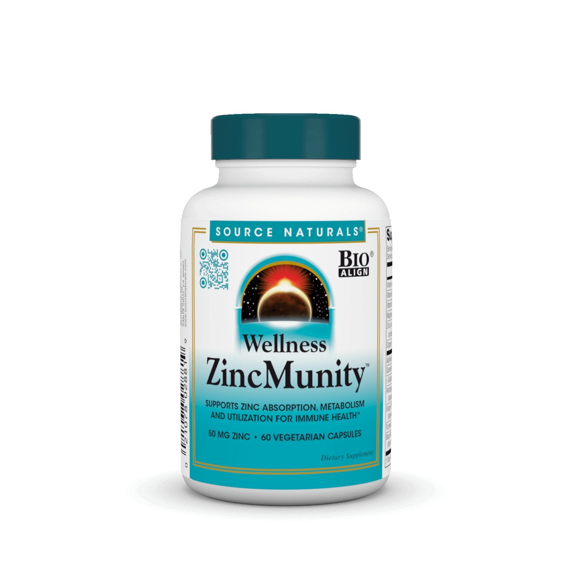 Source Naturals, Inc. Wellness ZincMunity 60 VegCap