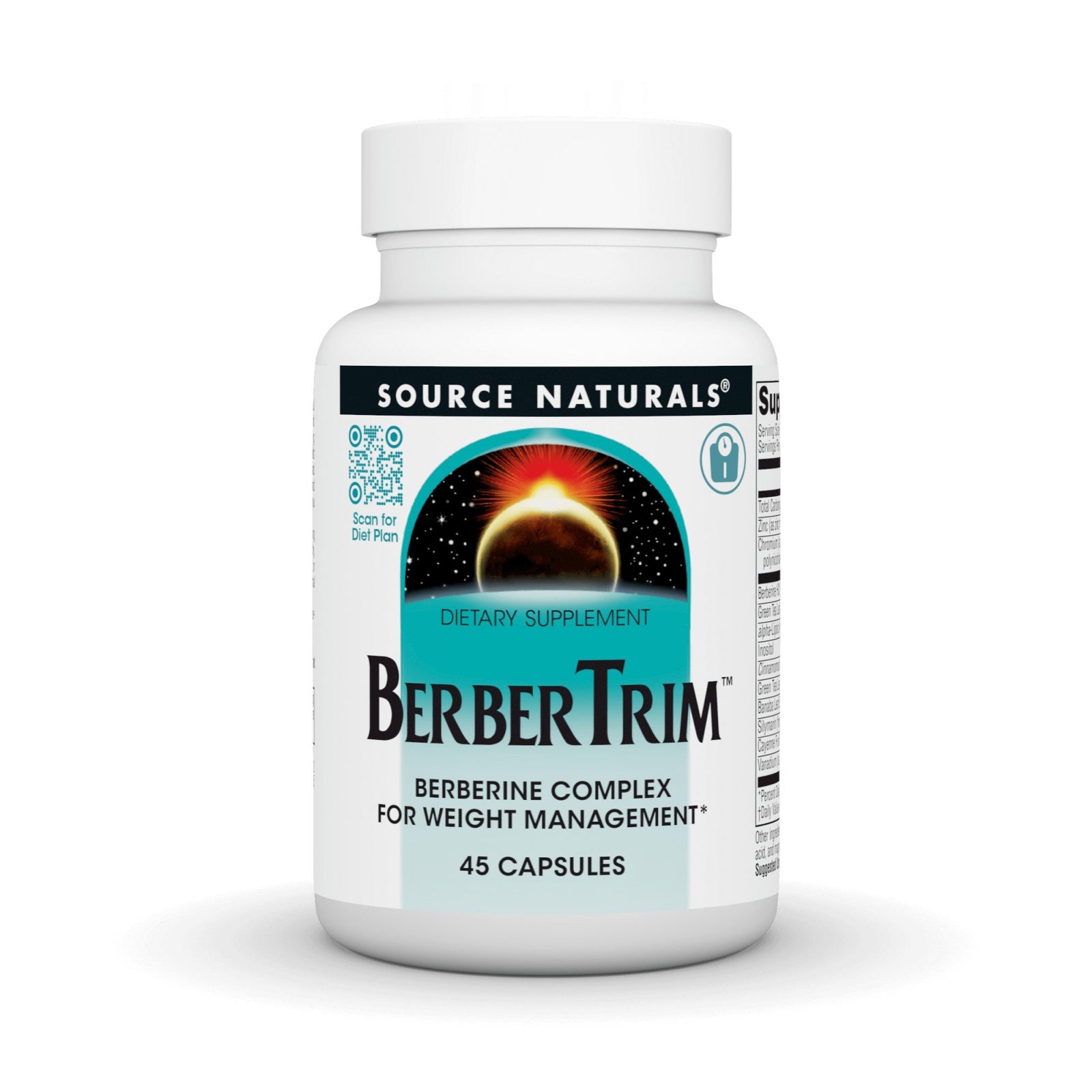 Source Naturals, Inc. BerberTrim 45 Capsule