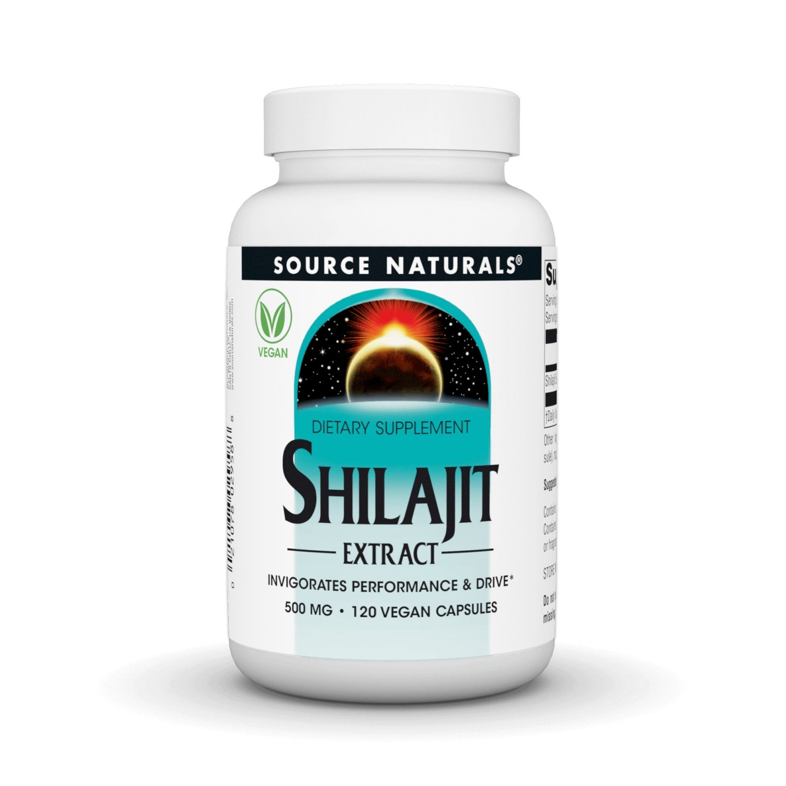 Source Naturals, Inc. Shilajit Extract-500mg 120 Vegan Capsule