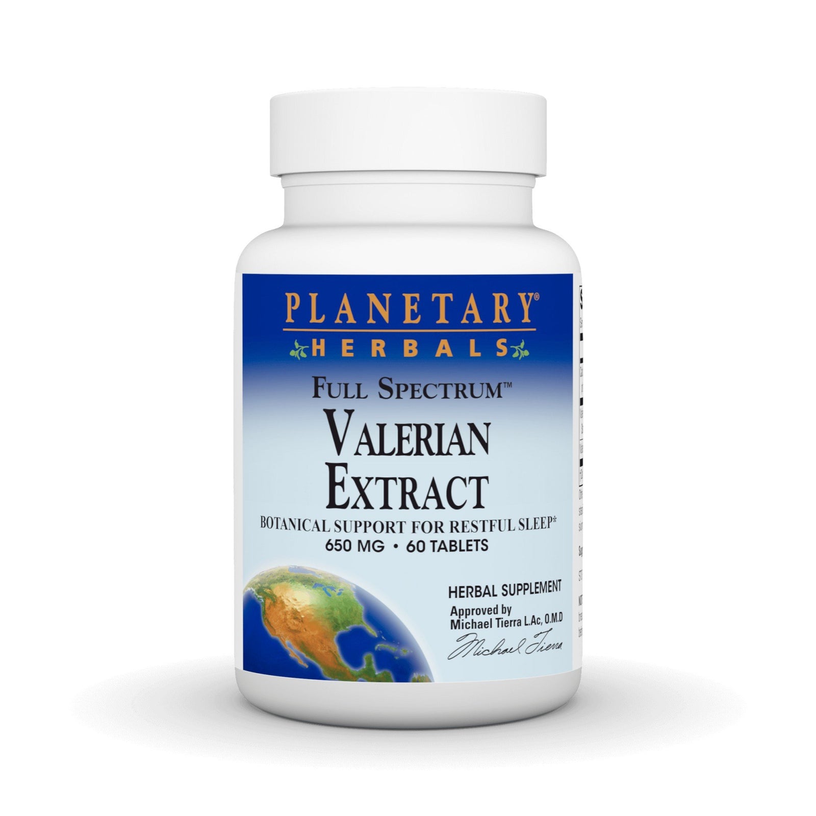 Planetary Herbals Full Spectrum Valerian Extract 60 Tablet