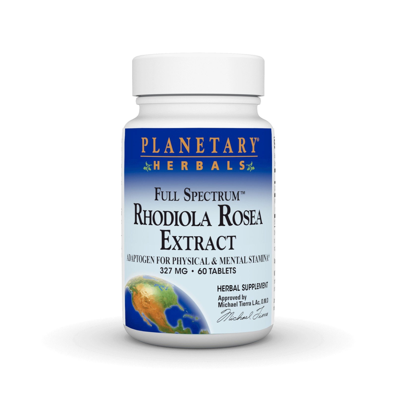 Planetary Herbals Full Spectrum Rhodiola Rosea Extract 327mg 60 Tablet