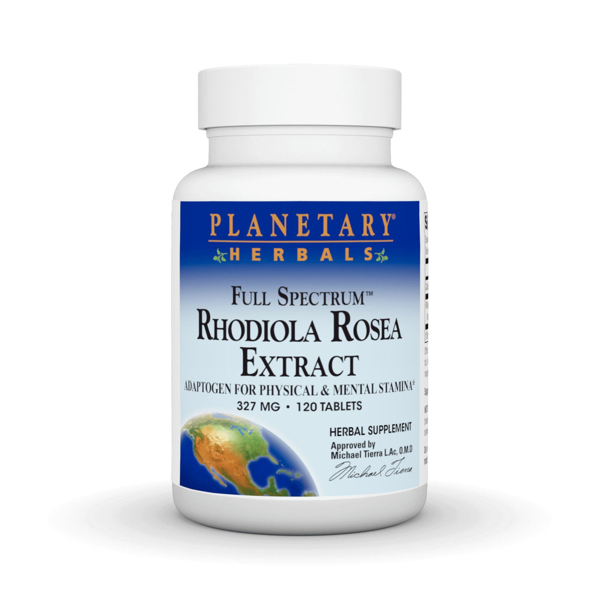 Planetary Herbals Rhodiola Rosea Extract Full Spectrum and Standardized 120 Tablet