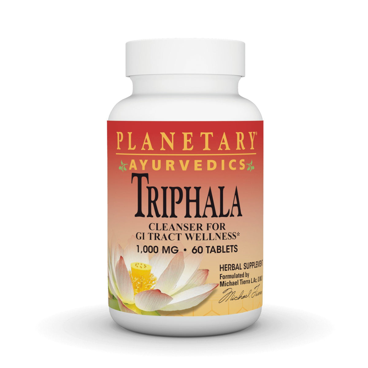 Planetary Herbals Triphala 1000mg Ayurvedic 60 Tablet