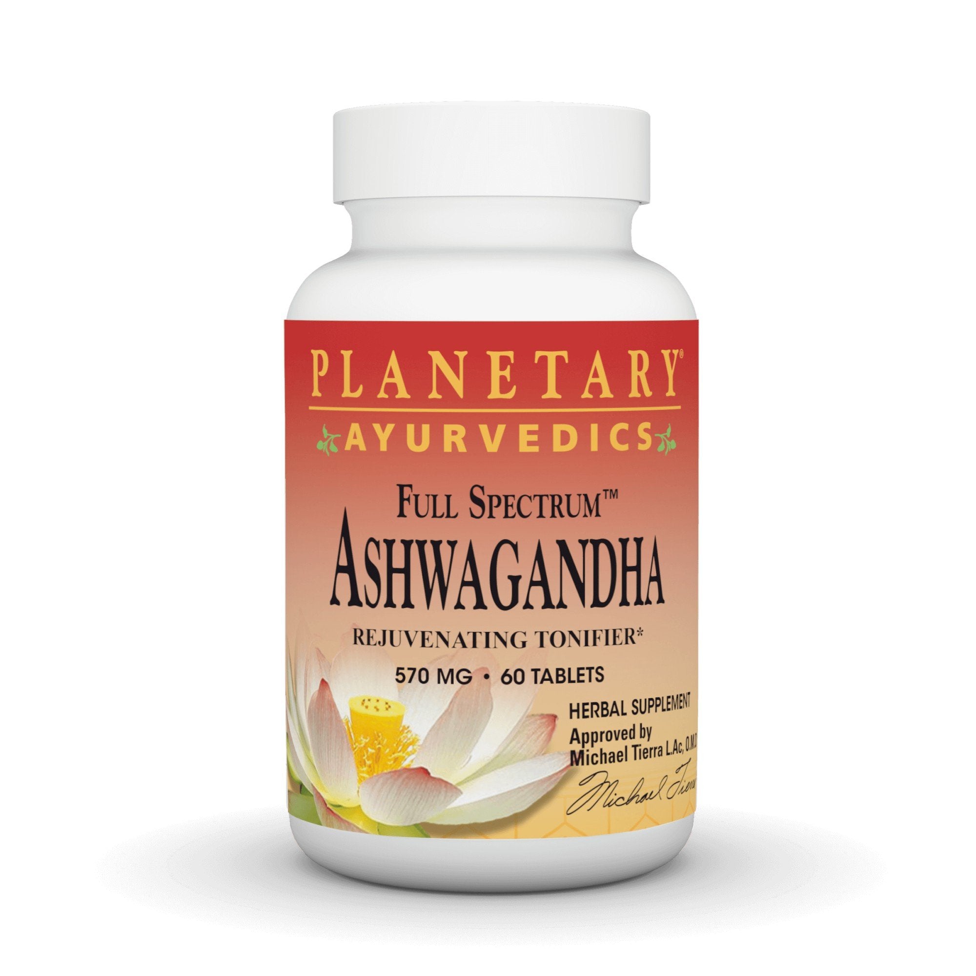 Planetary Herbals Ashwagandha Full Spectrum Ayurvedic 60 Tablet