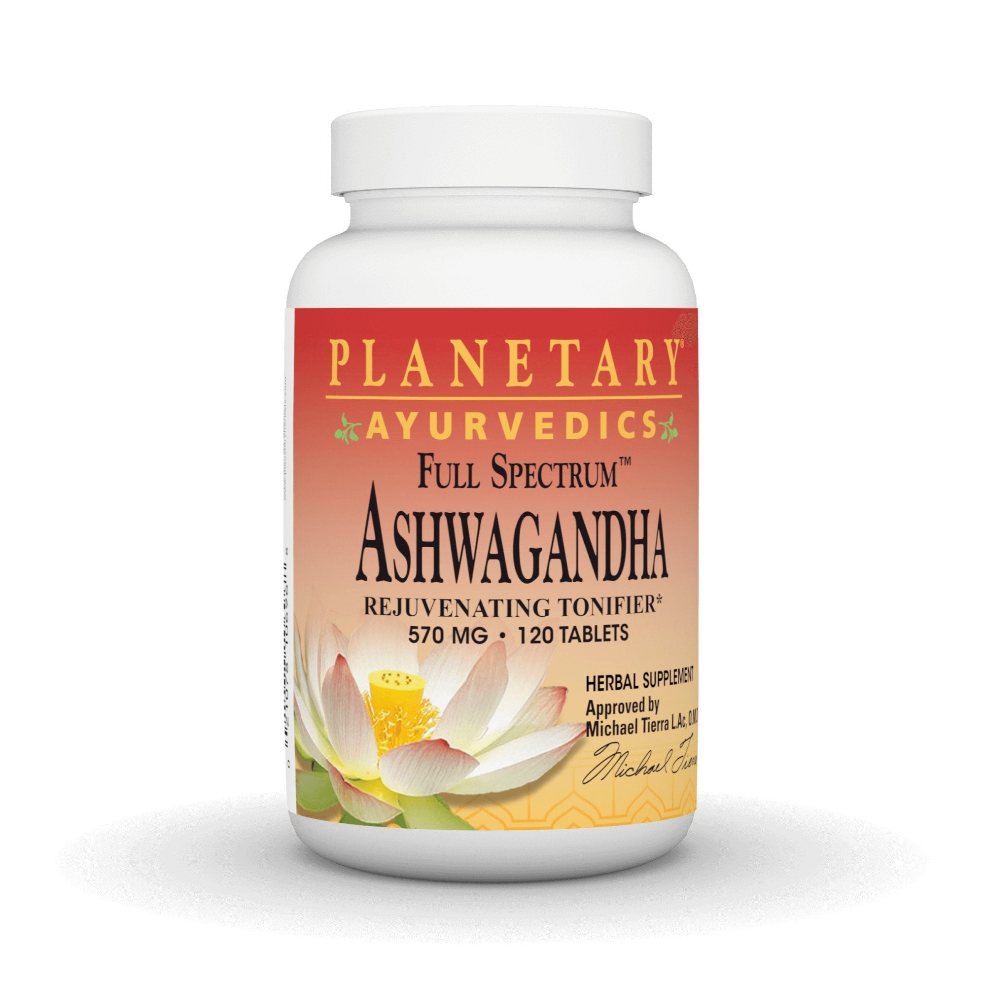 Planetary Herbals Ashwagandha Full Spectrum Ayurvedic 120 Tablet