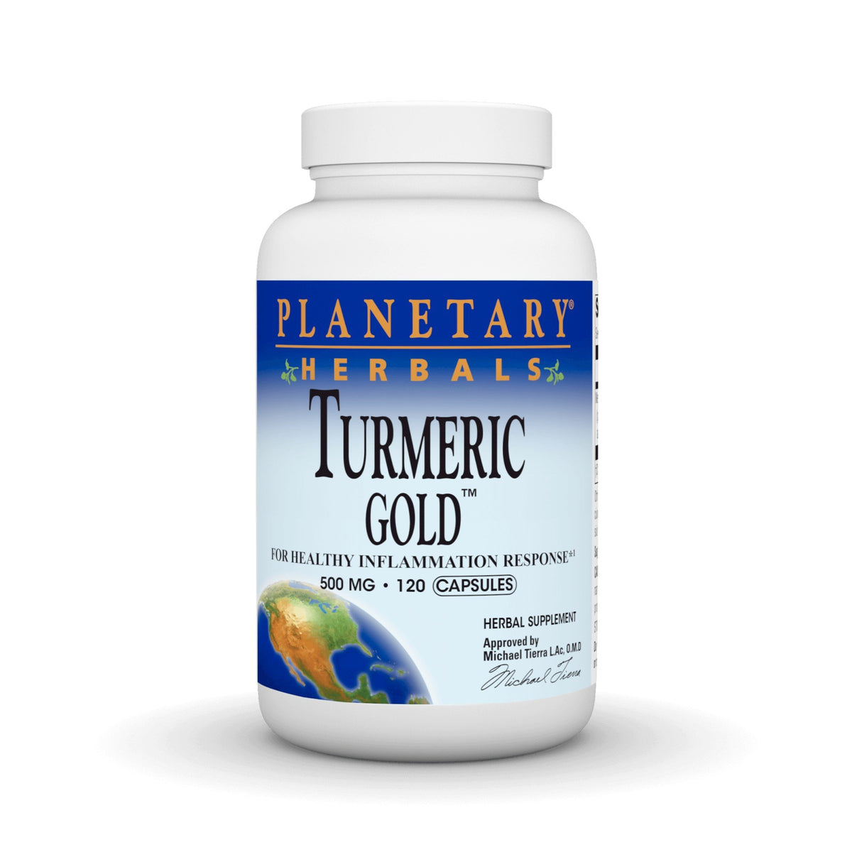 Planetary Herbals Turmeric Gold 500 mg 120 Capsule