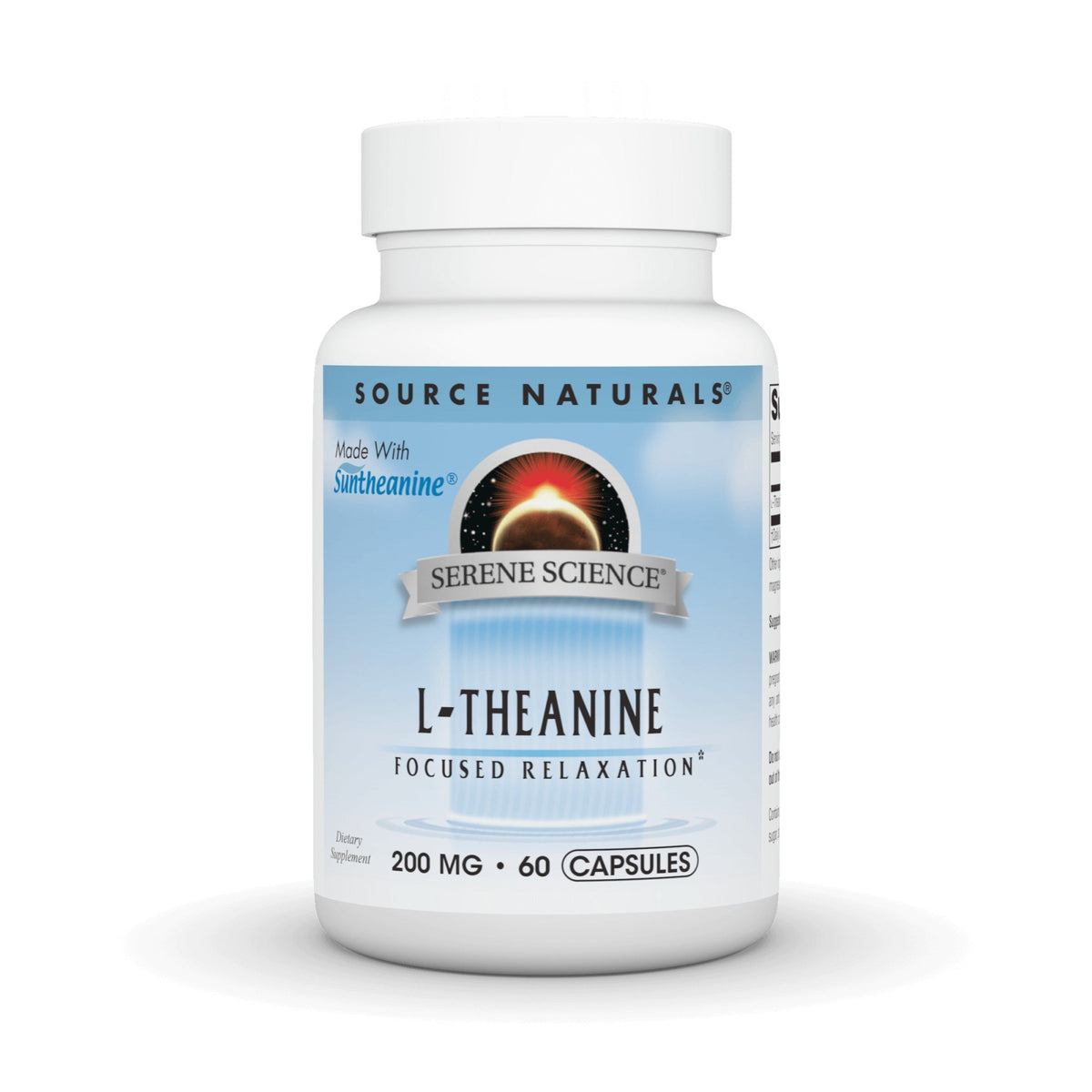 Source Naturals, Inc. L-Theanine 200 mg 60 Capsule