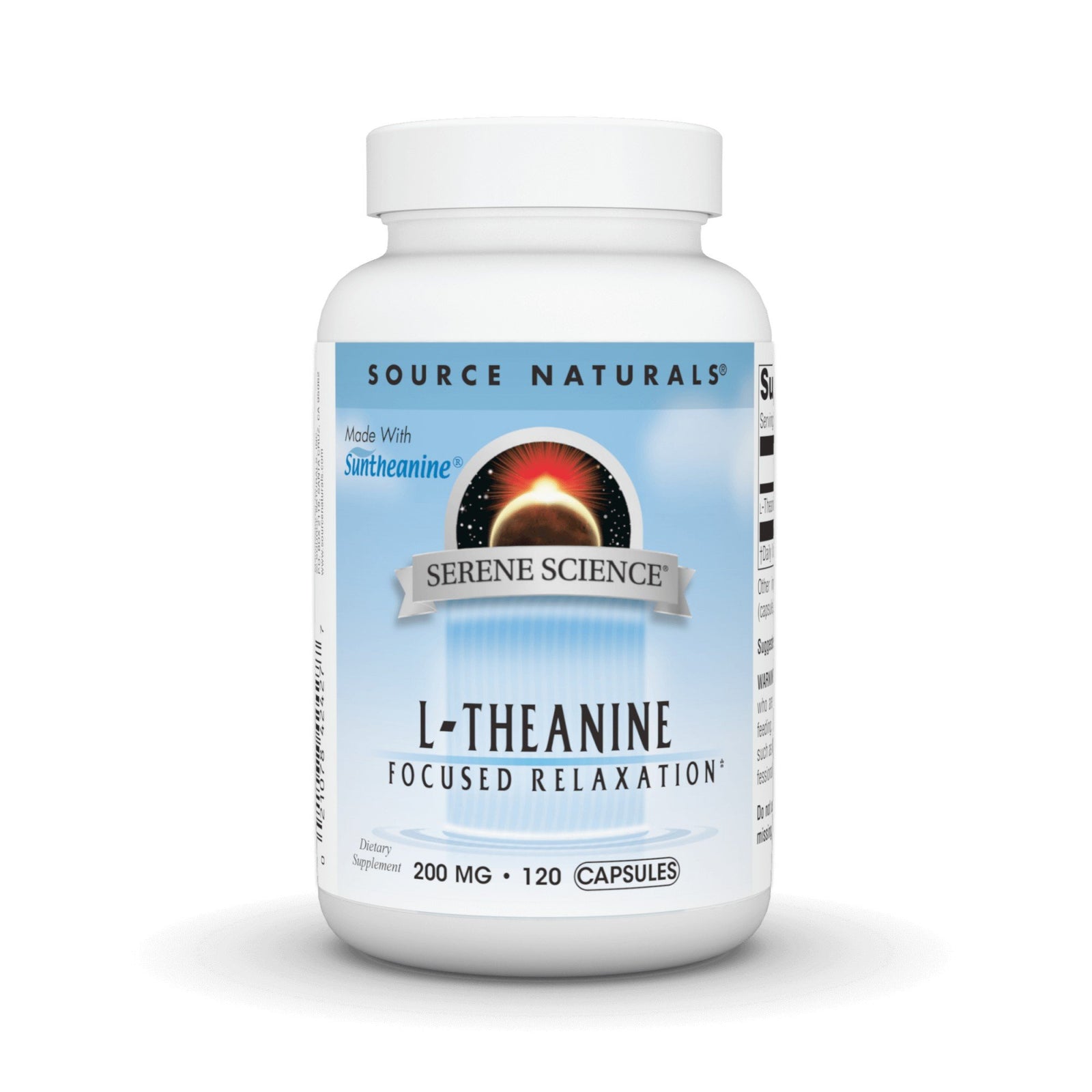 Source Naturals, Inc. L-Theanine 200mg 120 Capsule