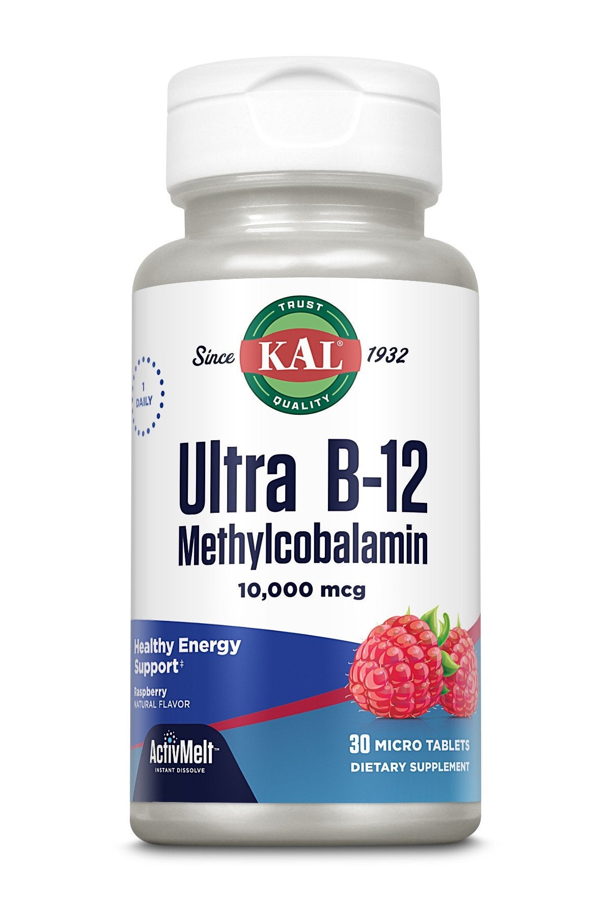 Kal Ultra B-12 Methylcobalamin ActivMelt 30 Micro Tablets