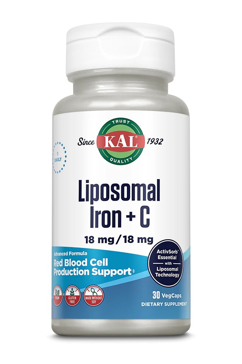 Kal Liposomal Iron + C 30 VegCap