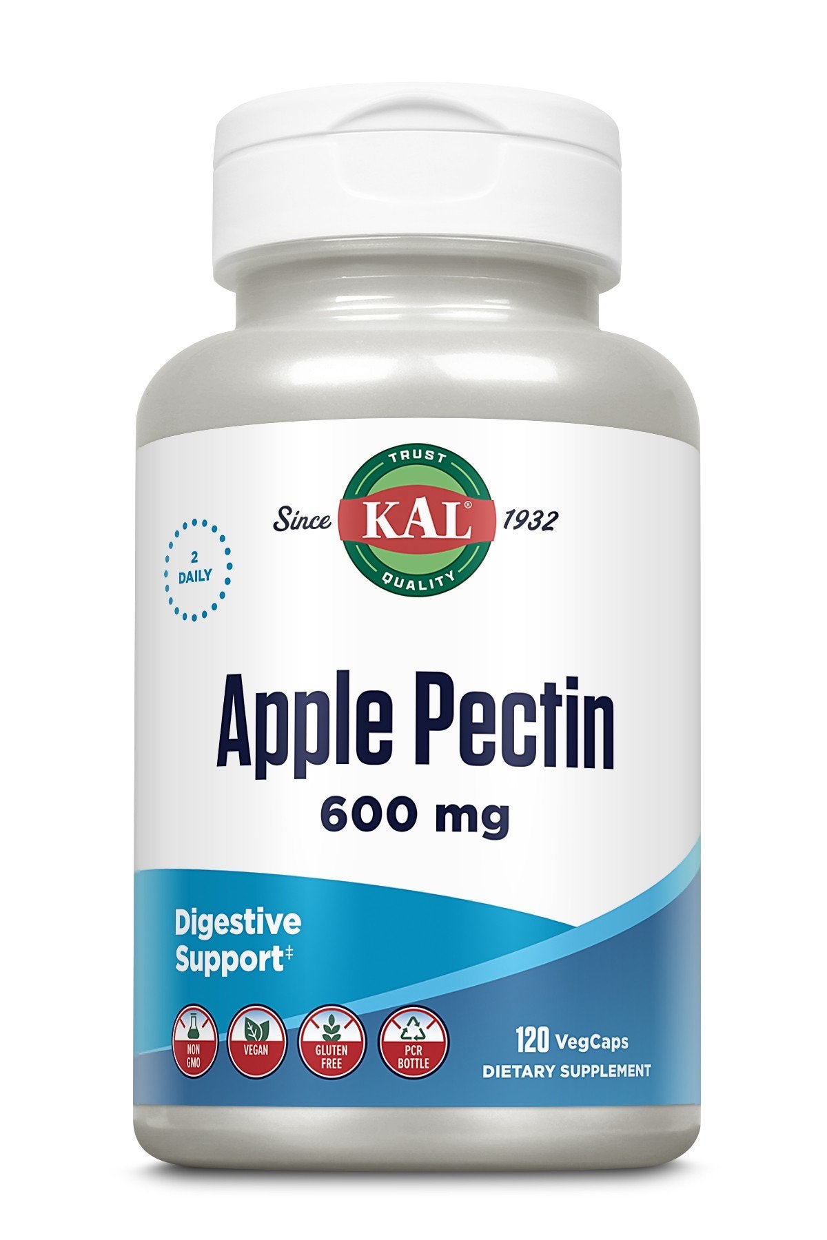 Kal Apple Pectin 600 mg 120 VegCap