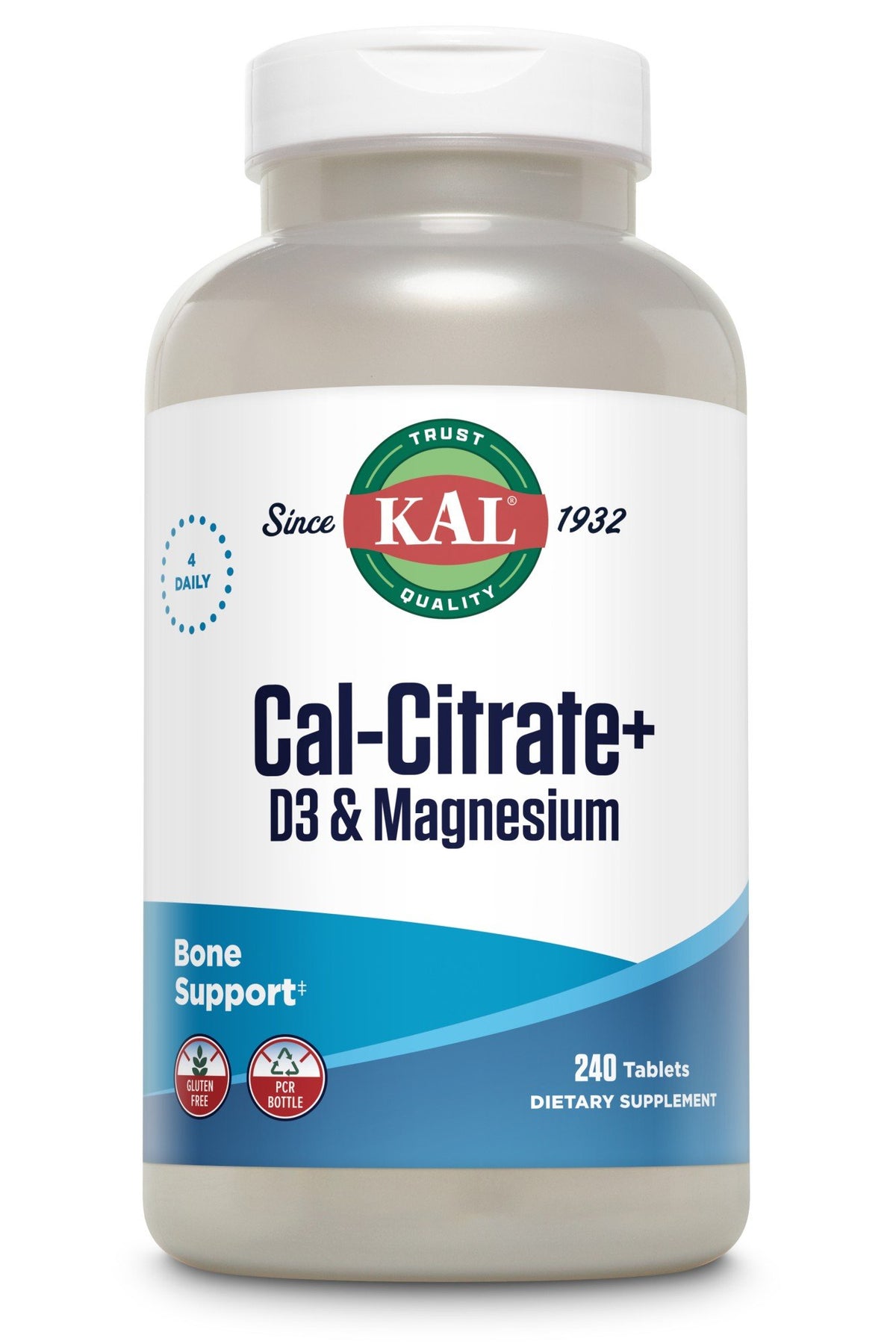 Kal Cal-Citrate D-3 &amp; Mag 240 Tablet
