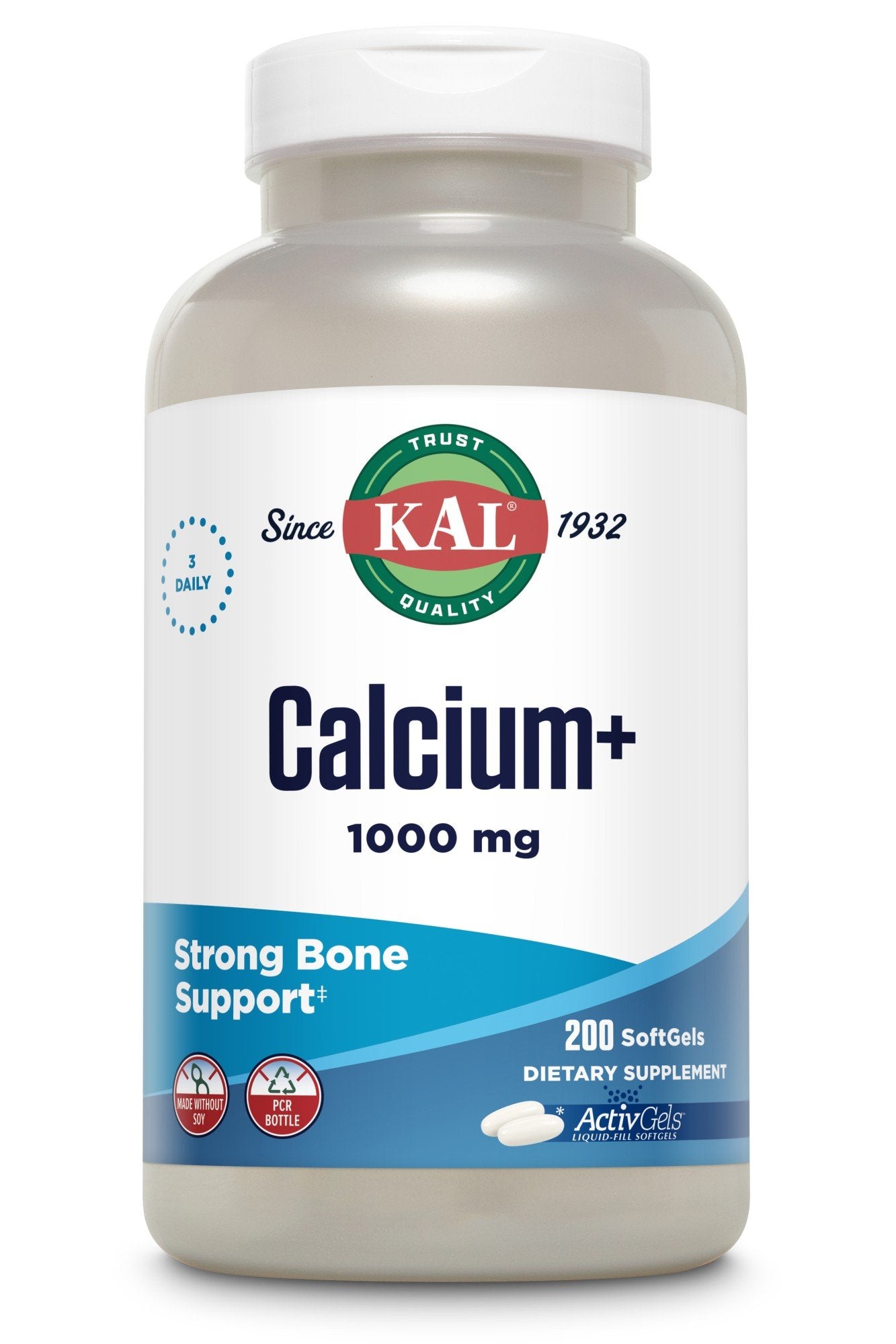 Kal Calcium+ 200 Softgel