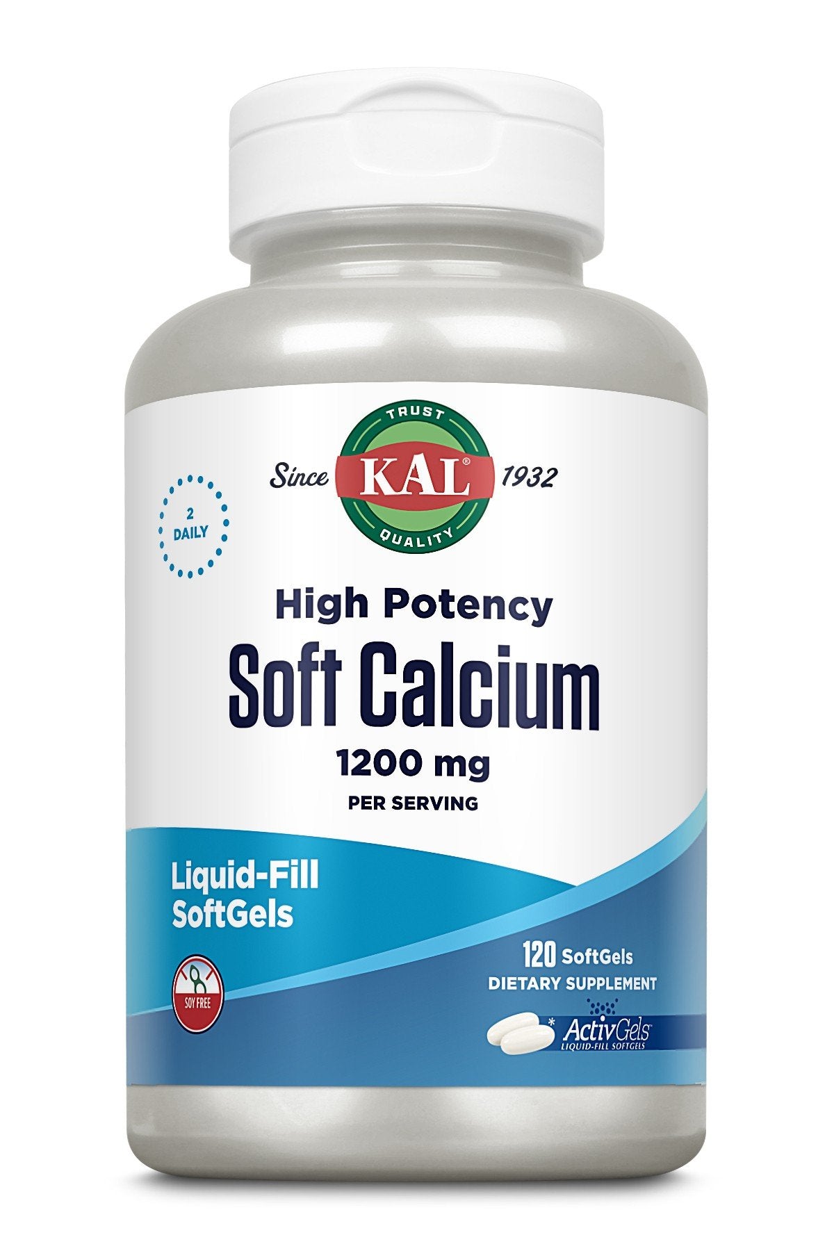 Kal High Potency Soft Calcium 120 Softgel