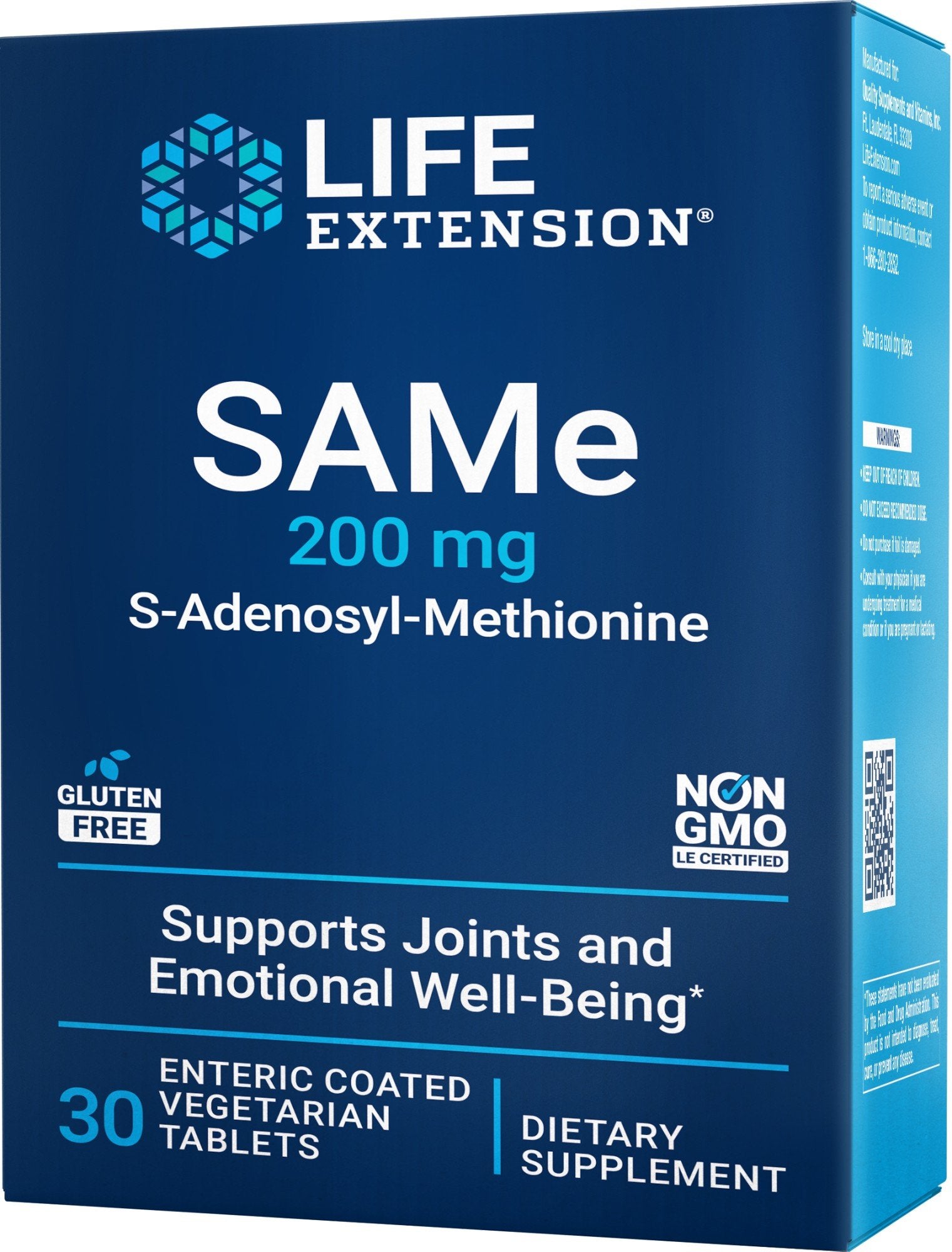 Life Extension SAMe 200 mg 30 Tablet