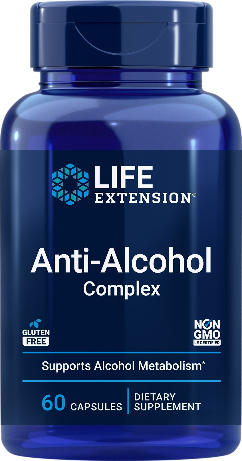 Life Extension Anti-Alcohol HepatoProtection 60 VegCap