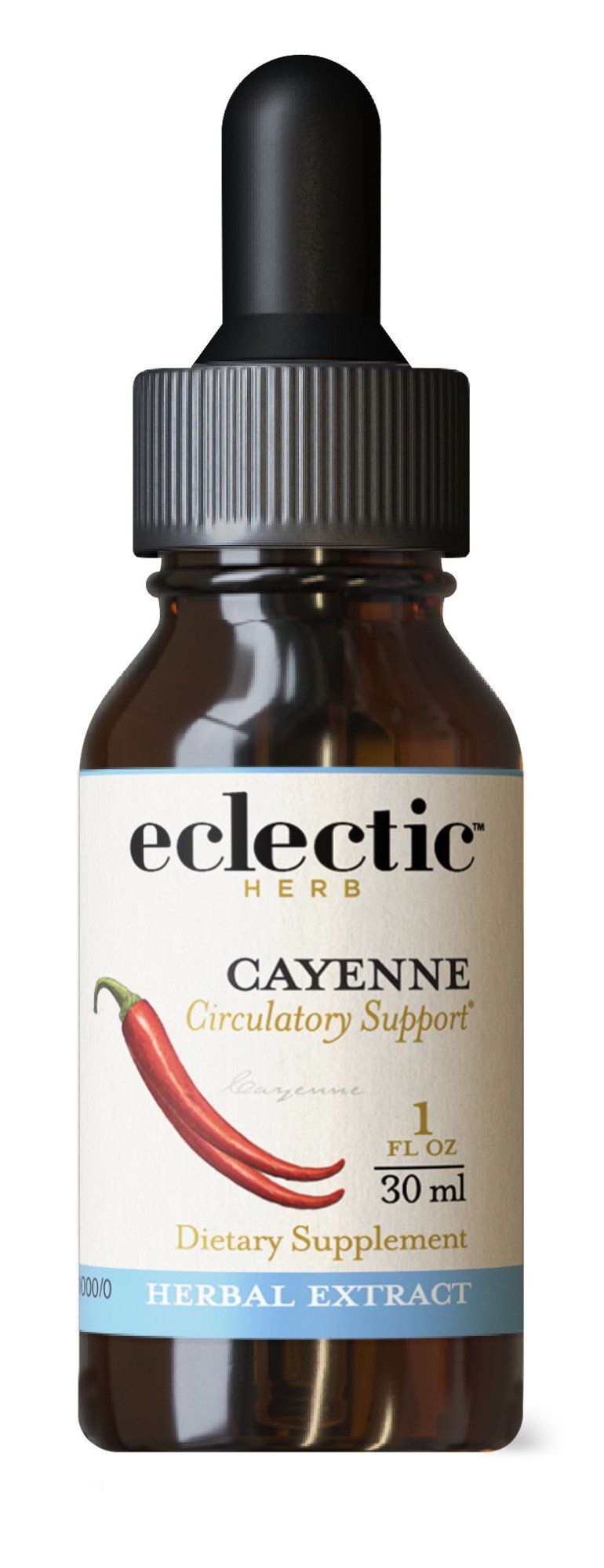 Eclectic Herb Cayenne Extract 1 oz Liquid