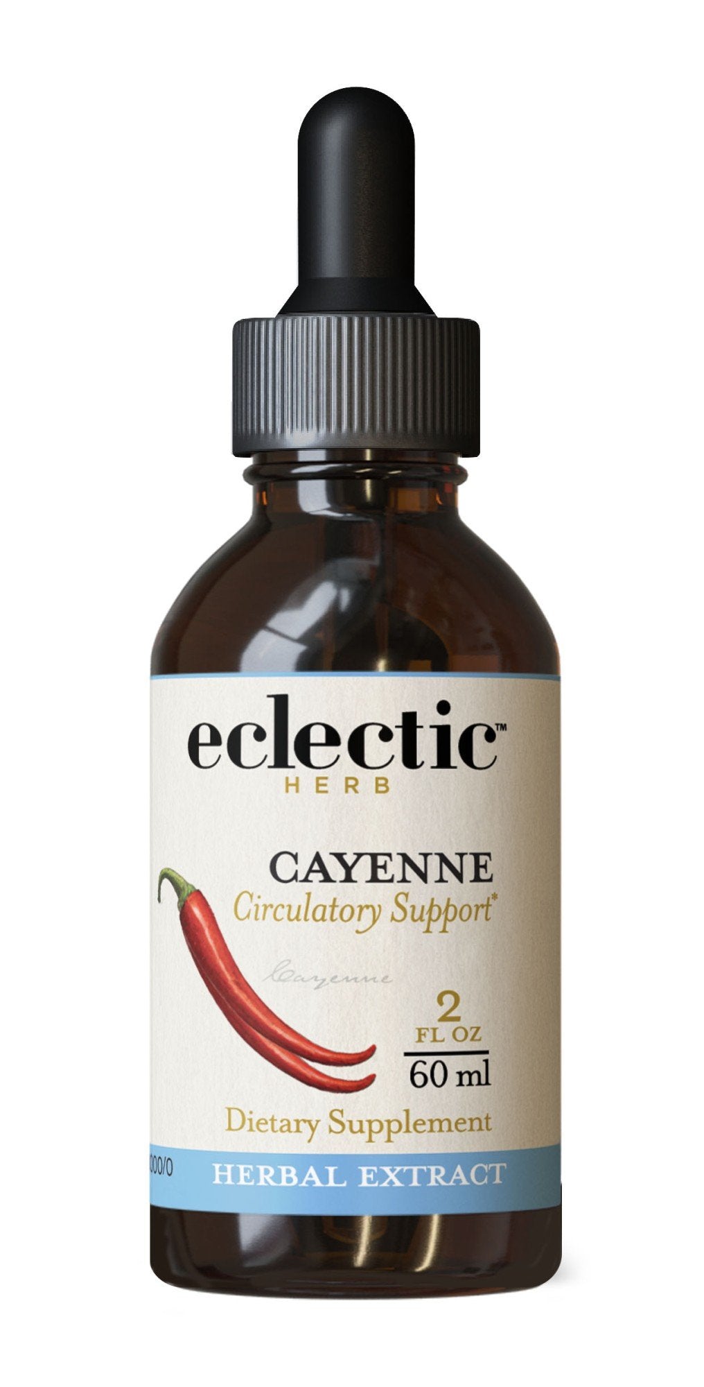 Eclectic Herb Cayenne Extract 2 oz Liquid