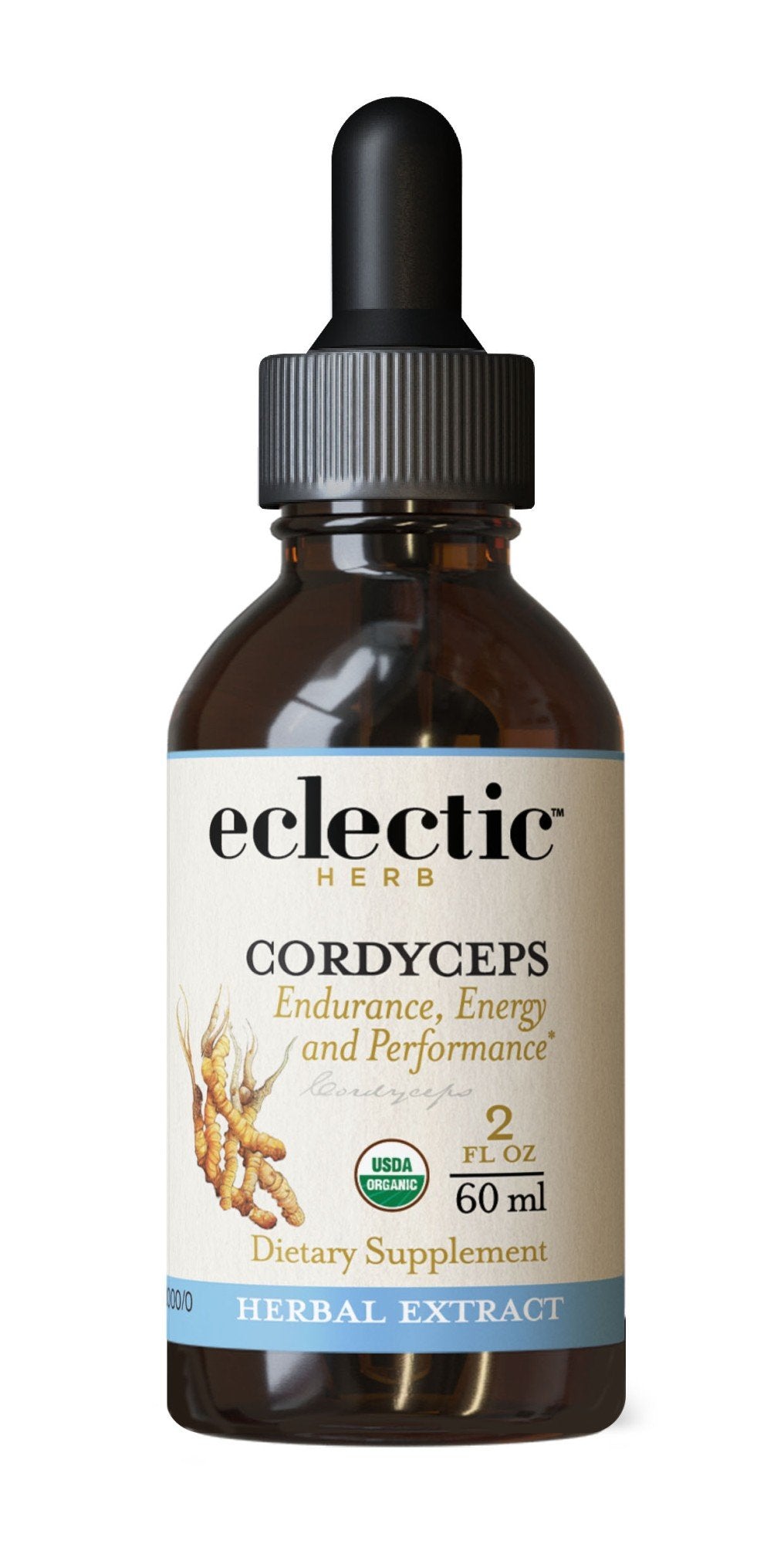 Eclectic Herb Cordyceps Extract 2 oz Liquid