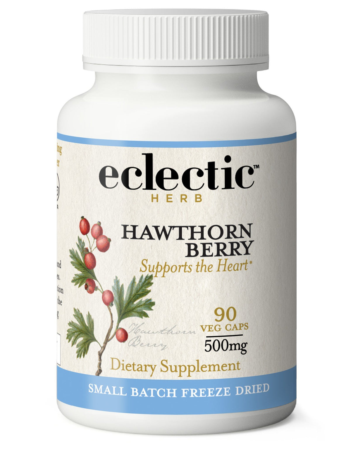 Eclectic Herb Hawthorn Berry Freeze-Dried 90 VegCap