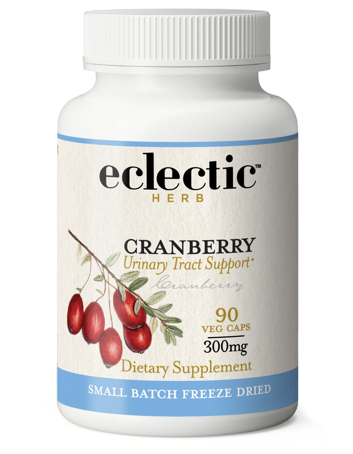 Eclectic Herb Cranberry 300mg Freeze-Dried 90 VegCap