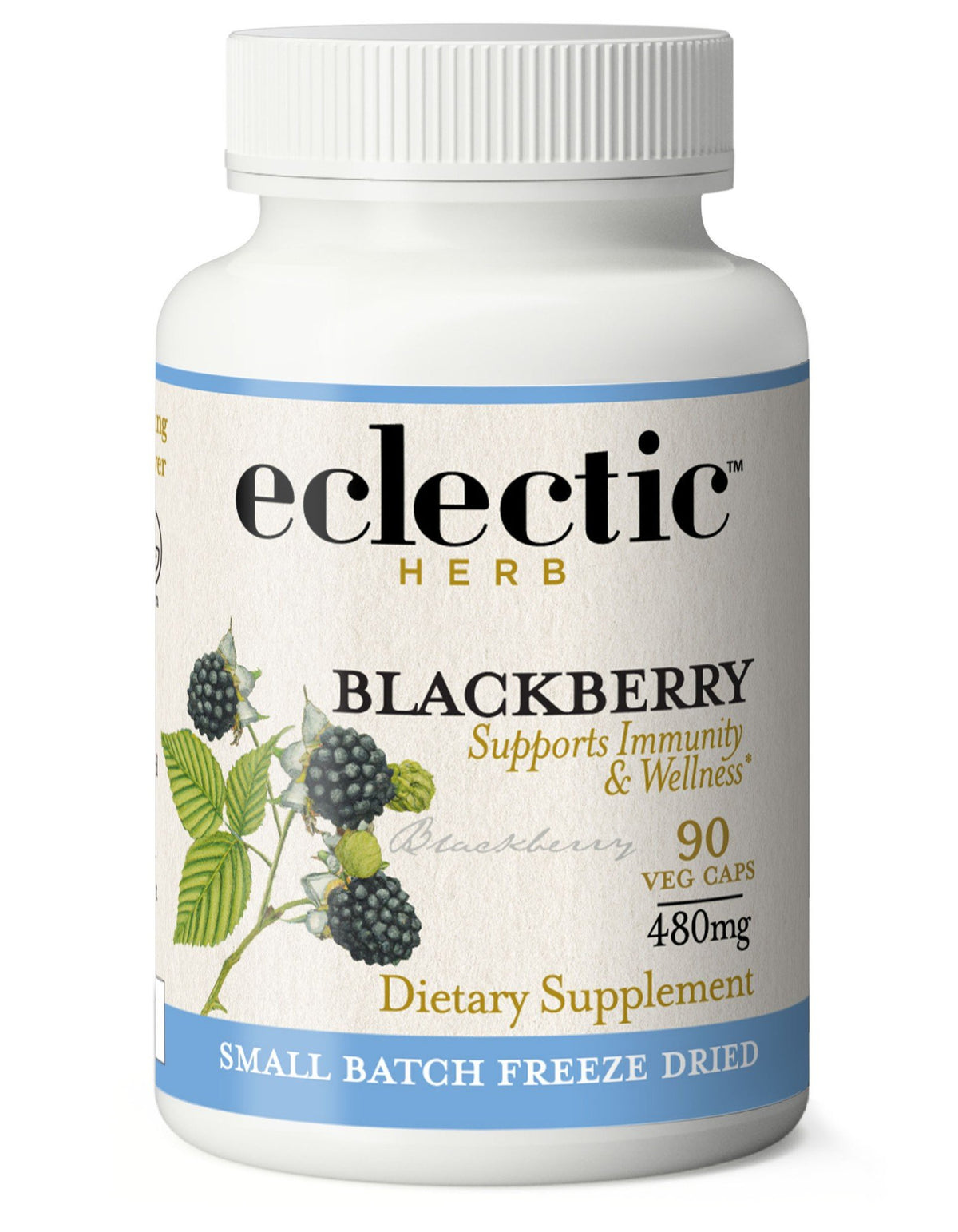 Eclectic Herb Blackberry Freeze-Dried 90 Capsule