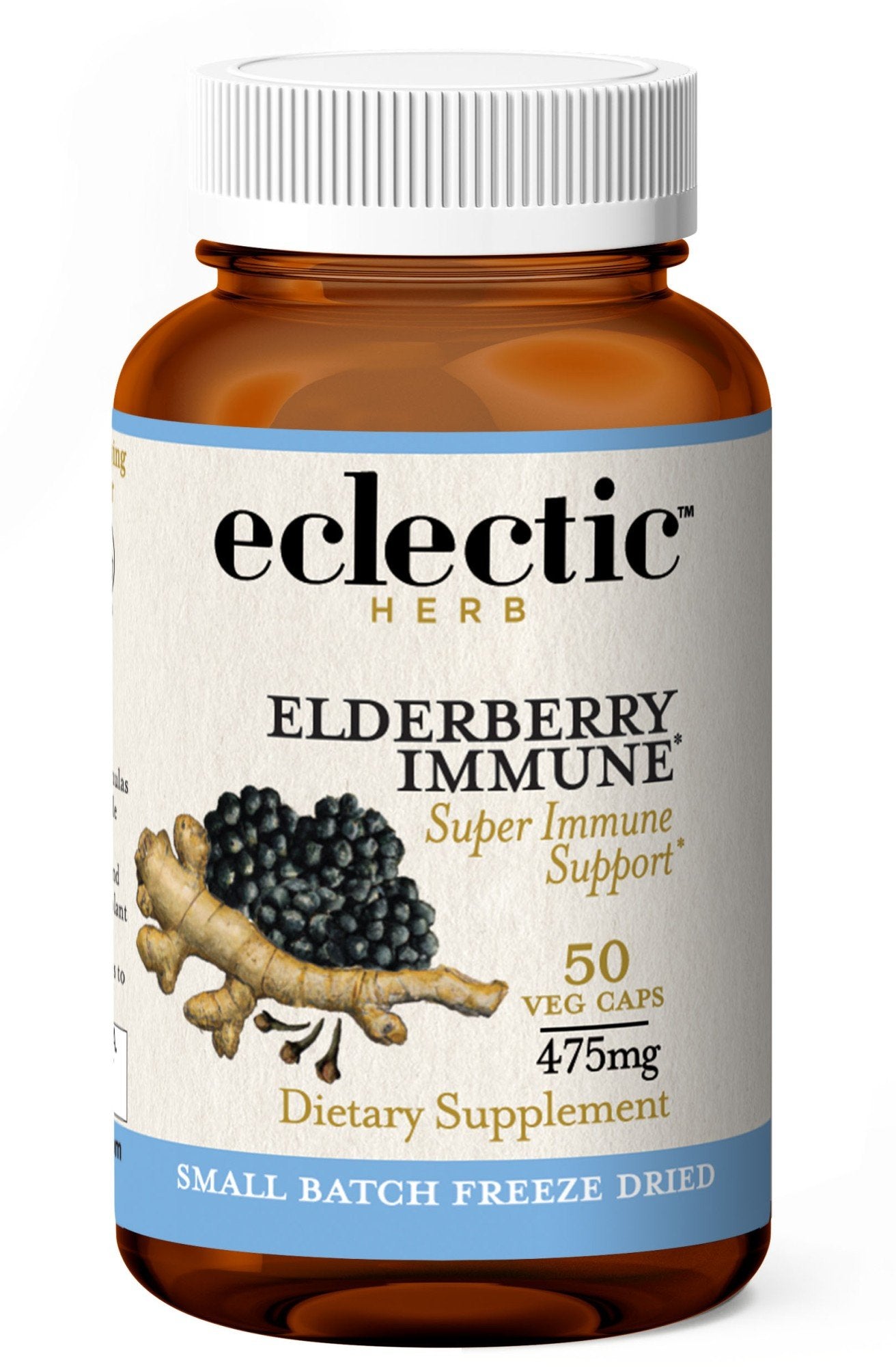 Eclectic Herb Elderberry Immune Freeze-Dried 50 VegCap