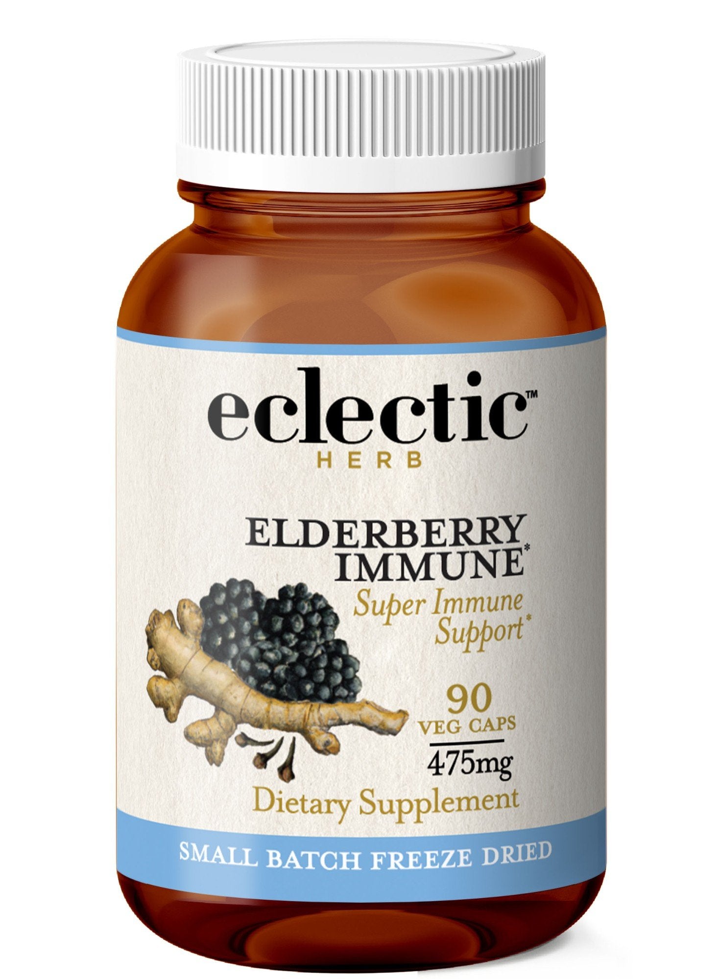 Eclectic Herb Elderberry Immune Freeze-Dried 90 VegCap