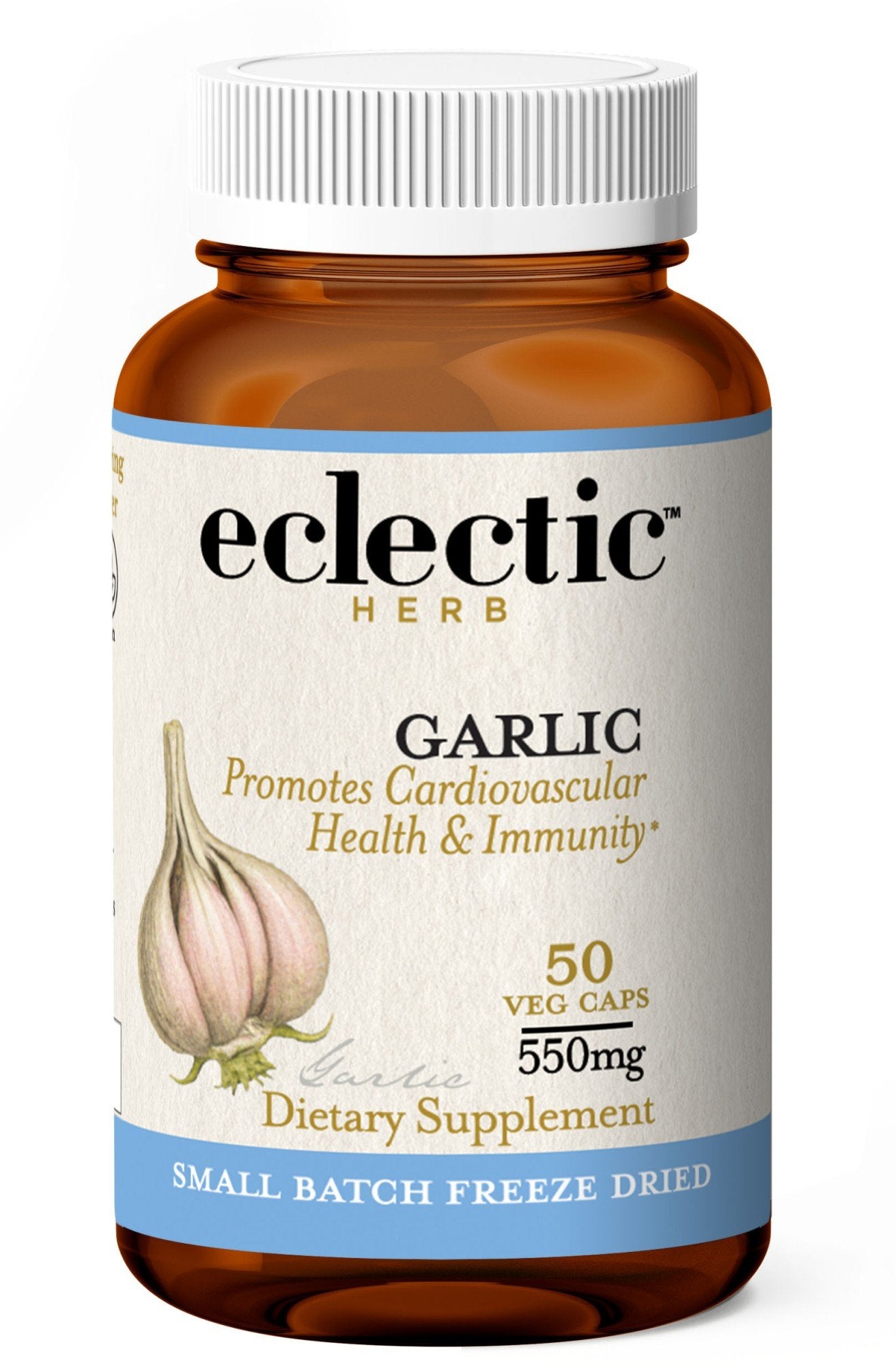 Eclectic Herb Garlic 550 mg 50 VegCap