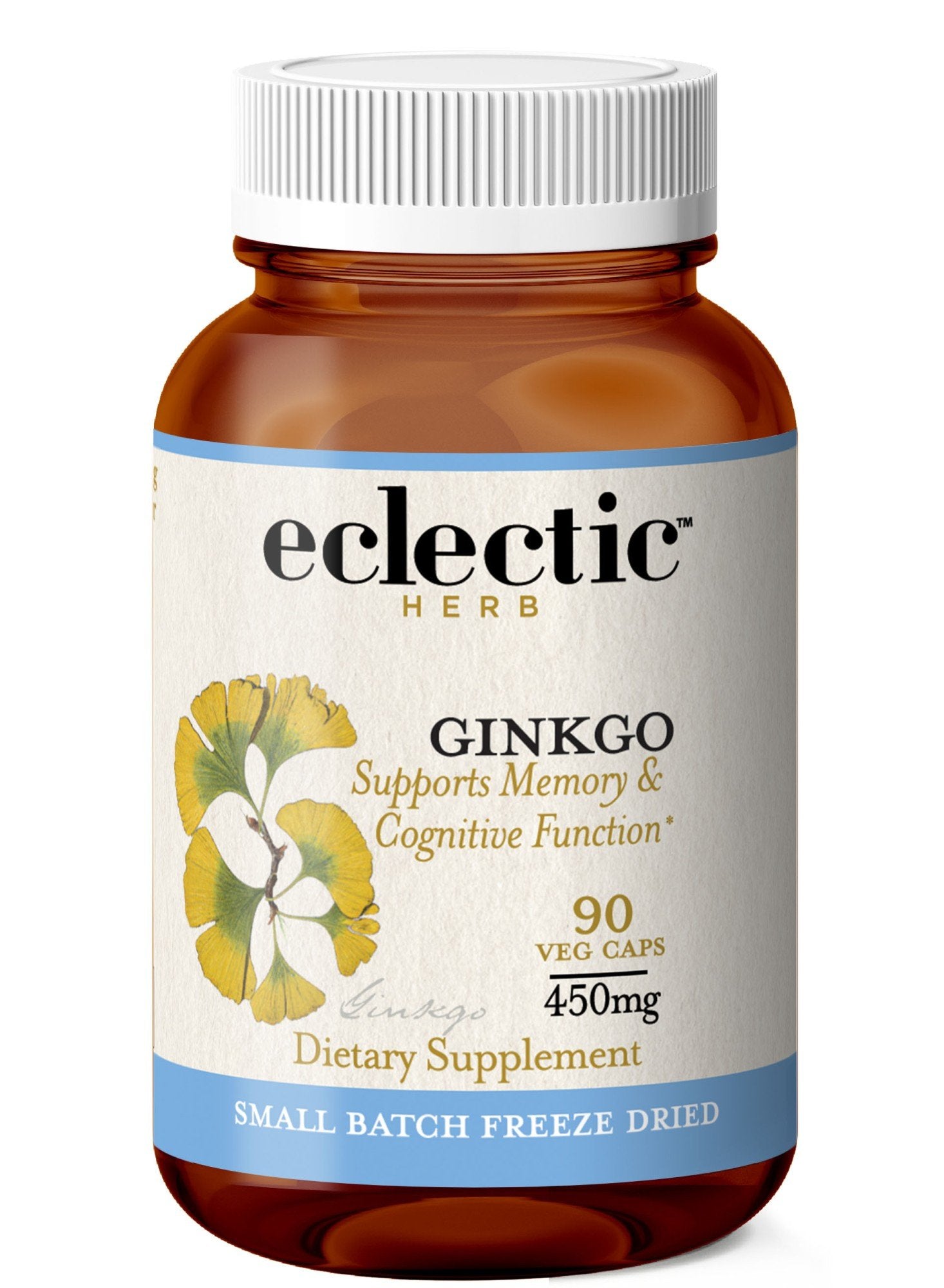 Eclectic Herb Ginkgo 450 mg 90 VegCap