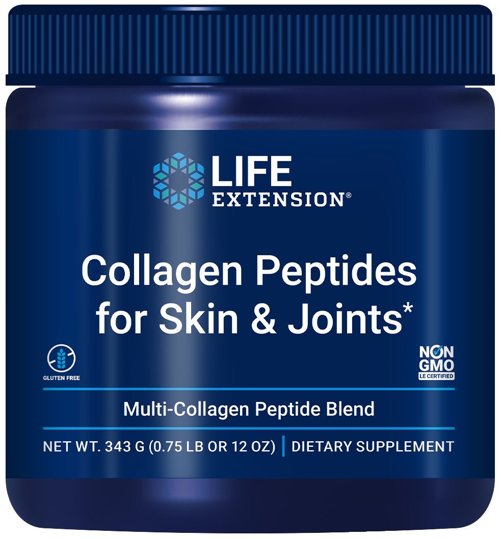 Life Extension Collagen Peptides for Skin &amp; Joints 343 Grams Capsule