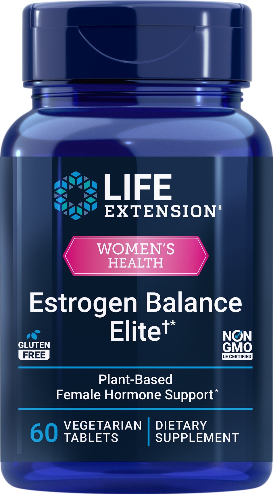 Life Extension Estrogen Balance Elite 60 Vegetarian Tablet