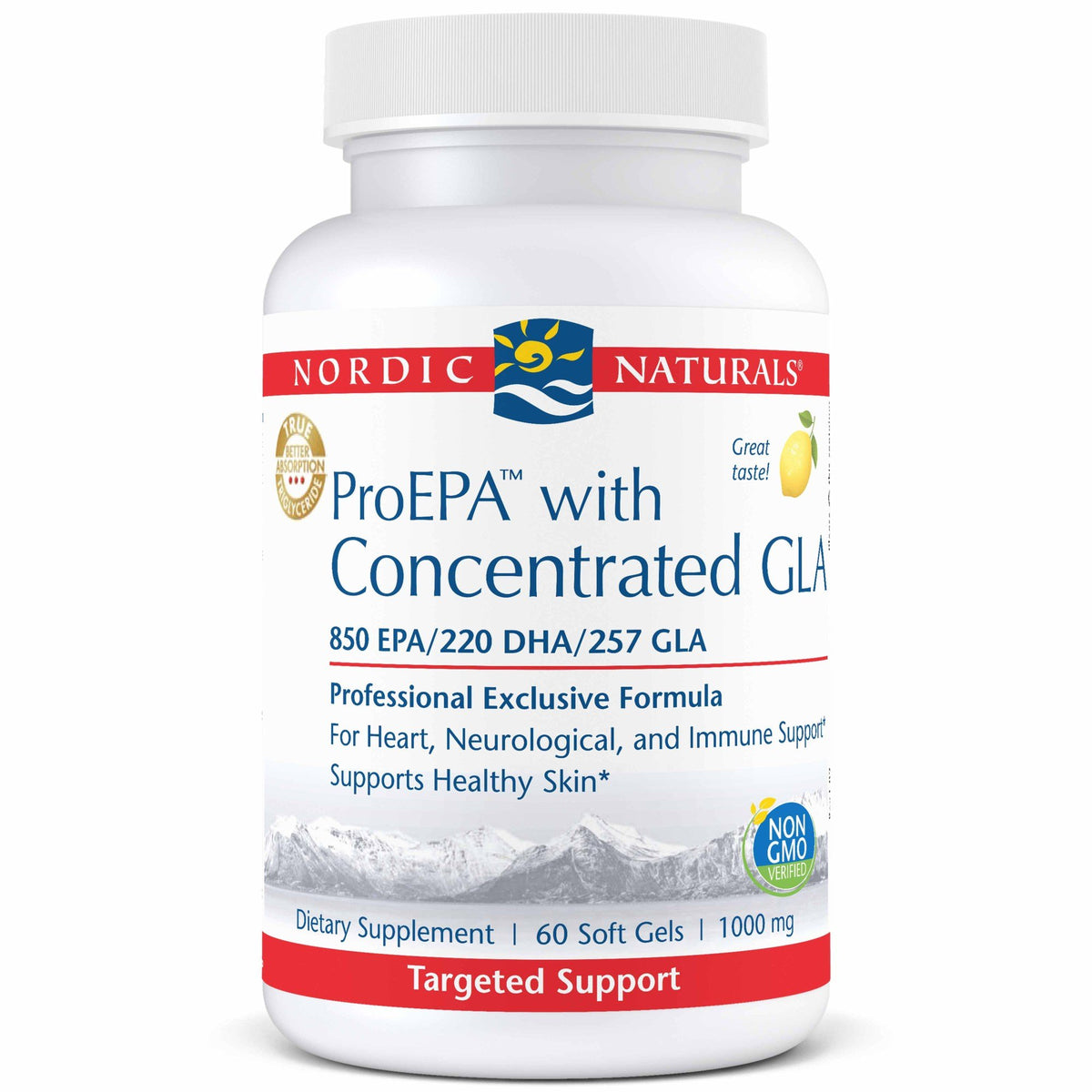 Nordic Naturals ProEPA with Concentrated GLA 60 Softgel
