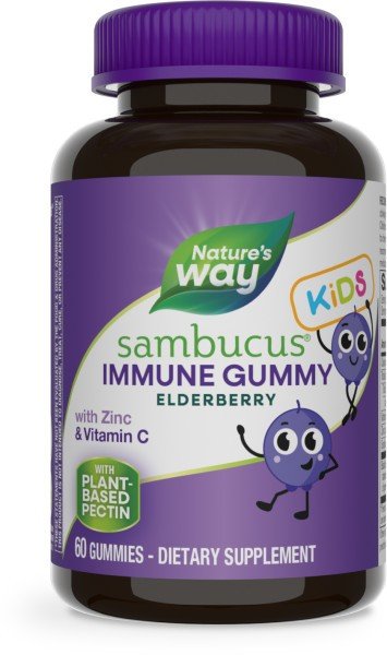 Nature&#39;s Way Sambucus Kids Gummies 60 Gummy