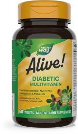 Nature&#39;s Way Alive! Diabetic Multivitamin 60 Tablet