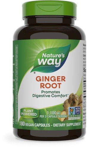 Nature's Way Ginger Root 180 Vegcap