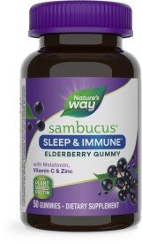 Nature&#39;s Way Sambucus Sleep + Immune 50 Gummy