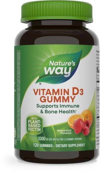 Nature&#39;s Way Vitamin D3 Gummy 120 Gummy