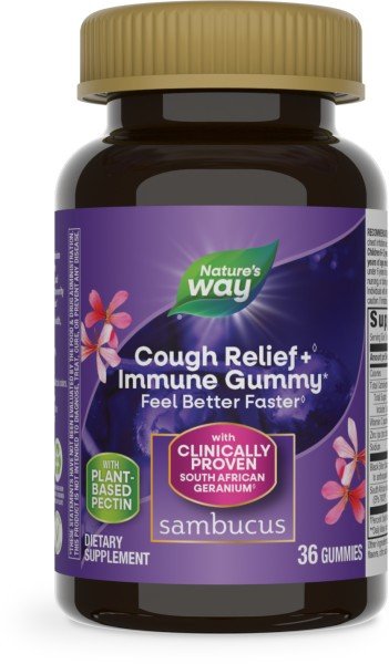 Nature&#39;s Way Sambucus Relief Gummy 36 Gummy