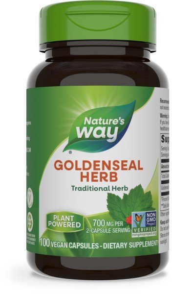 Nature's Way Goldenseal Herb 100 Capsule