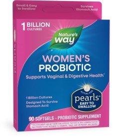 Nature&#39;s Way Probiotic Pearls Women 90 Softgel