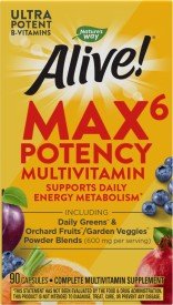 Nature's Way Alive! Max Potency Capsules 90 VegCap