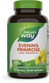 Nature&#39;s Way Evening Primrose Max Strength 120 Softgel