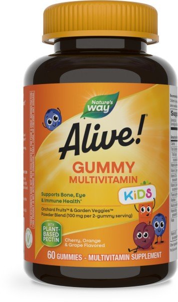 Nature's Way Alive! Gummies Multi-Vitamin for Children 60 Gummy