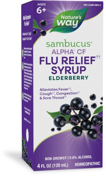 Nature&#39;s Way Sambucus Alpha CF FluCare 4 oz Liquid